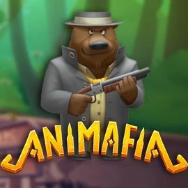 Animafia slot logo by Peter & Sons at Bonuseria CasinoAnimafia
