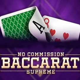 Baccarat Supreme by OneTouch Games, showcased at bonuseriacasino.net – game logo