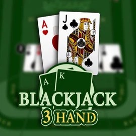 Blackjack 3H (Habanero) slot visual from Habanero available on bonuseriacasino.net