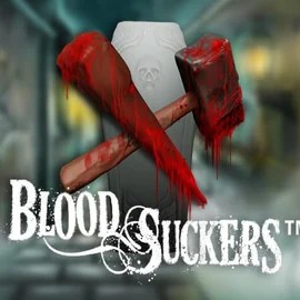 Logo of Blood Suckers from NetEnt at Bonuseria Casino