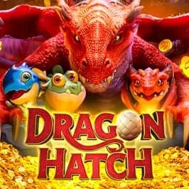 Dragon Hatch logo by PG Soft at Bonuseria CasinoDragon Hatch