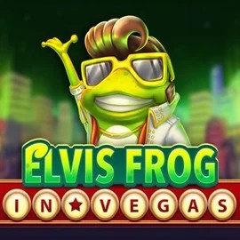 Logo of Elvis Frog In Vegas from BGAMING at Bonuseria Casino