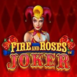 Fire and Roses Joker slot logo by Triple Edge Studios at Bonuseria CasinoFire and Roses Joker