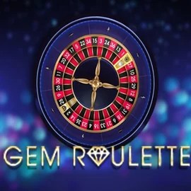 Gem Roulette slot logo by iSoftBet at Bonuseria CasinoGem Roulette