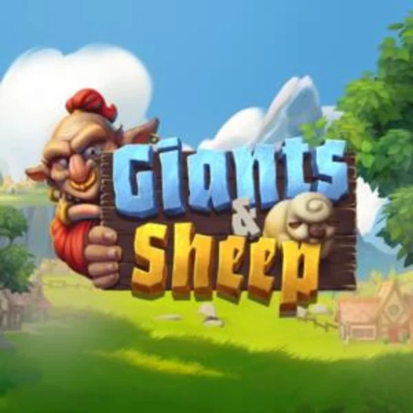 Giants and Sheep logo by Relax Gaming at Bonuseria CasinoGiants and Sheep