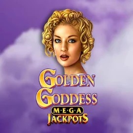 Golden Goddess Megajackpots slot logo by IGT at Bonuseria Casino