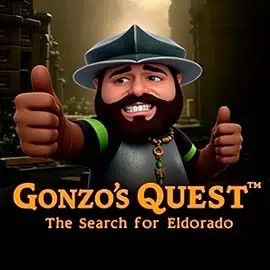 Gonzo's Quest slot visual from NetEnt available on bonuseriacasino.net