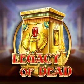 Legacy of Dead logo by Play'n GO at Bonuseria CasinoLegacy of Dead