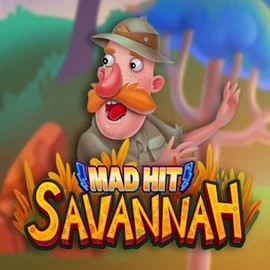 Mad Hit Savannah logo by RubyPlay at Bonuseria CasinoMad Hit Savannah
