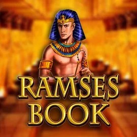 Ramses Book logo by Gamomat at Bonuseria CasinoRamses Book