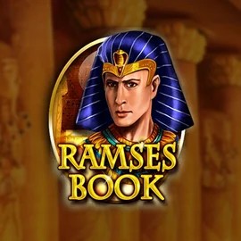 Logo of Ramses Book Deluxe from Gamomat at Bonuseria Casino