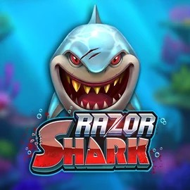 Razor Shark logo by Push Gaming at Bonuseria CasinoRazor Shark
