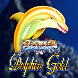 Try Dolphin Gold with Stellar Jackpots slot by Lightning Box Game on bonuseriacasino.net – logo image
