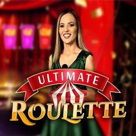 Official Live Casino logo: Ultimate Roulette by Ezugi at Bonuseria Casino