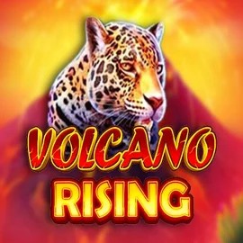Volcano Rising slot logo by RubyPlay at Bonuseria CasinoVolcano Rising